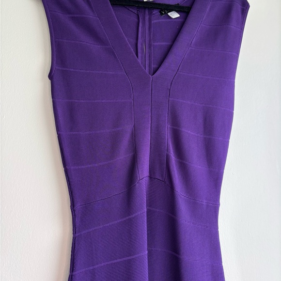 VENUS Purple Fringe Midi Dress - Picture 5 of 10